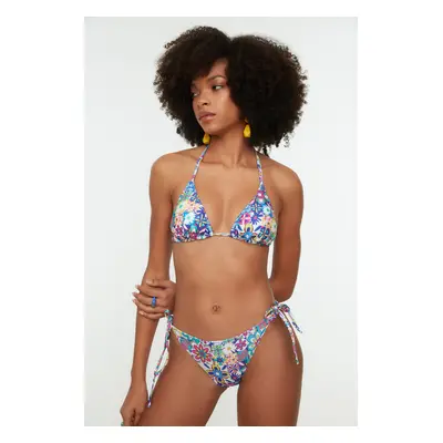 Bikini alsó Trendyol Floral patterned