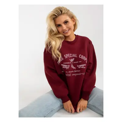 Sweatshirt-FA-BL-8138.23-burgundy