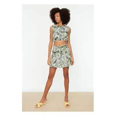 Trendyol Two-Piece Set - Khaki - Regular fit