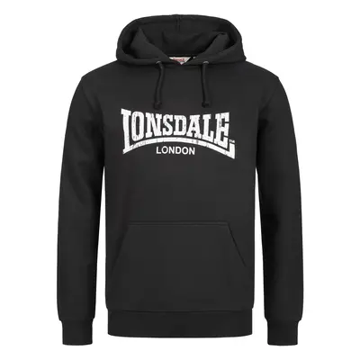 Férfi melegítő felső Lonsdale 113863-Black/White