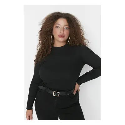 Trendyol Curve Black Knitted Body