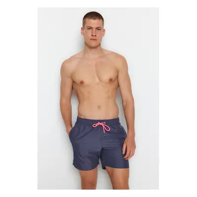 Trendyol Anthracite Basic Standard Size Swim Shorts