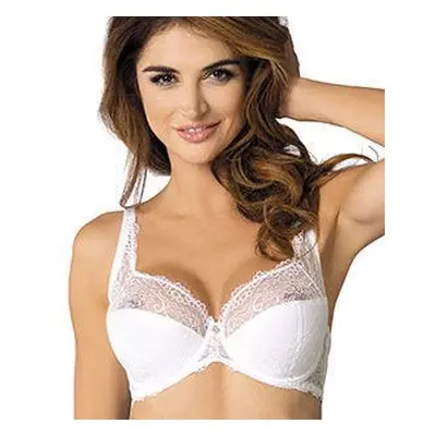 Scarlet / B3 Semi-Padded Bra - White