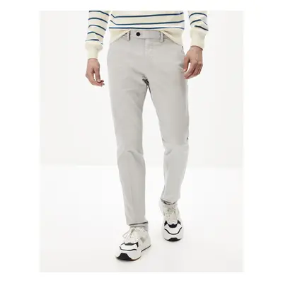 Light grey trousers Celio Pocharles