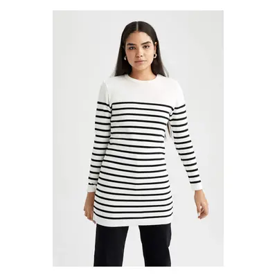 DEFACTO Regular Fit Crew Neck Tunic