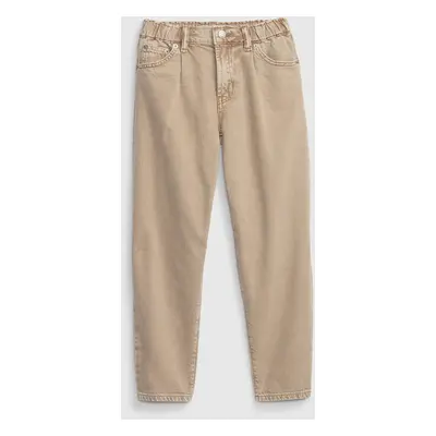 GAP Kids Beige Jeans barrel Washwell - Girls