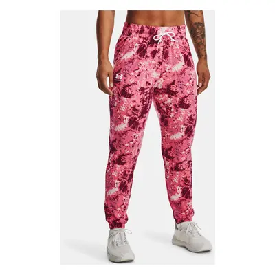 Under Armour melegítőnadrág Rivális Terry Print Jogger-PNK - Nők