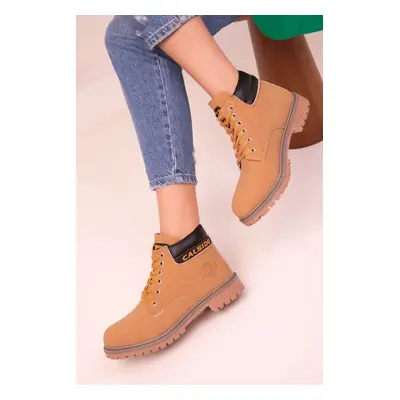 Soho Mustard Yellow Women's Boots & Booties