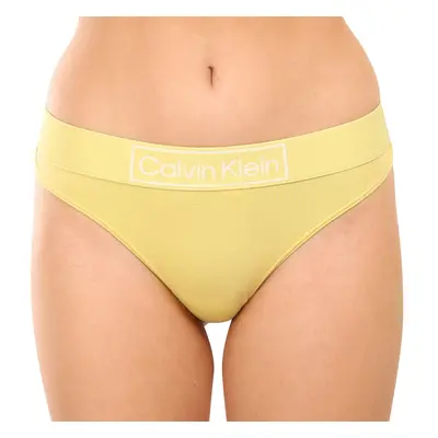 Women's thongs Calvin Klein yellow