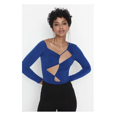 Trendyol Sax-neck Detailed Bodysuit