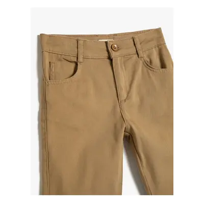 Koton Boys Chino Pants With Pocket Cotton Cotton