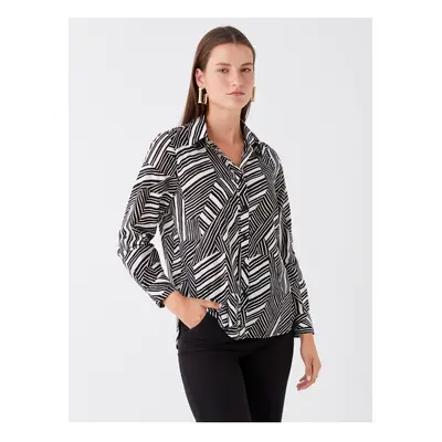 LC Waikiki Polka Dot Long Sleeve Women's Shirt