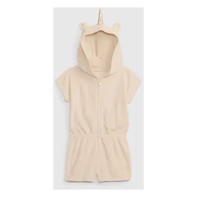 GAP Baby bathing terry cloth with hood - Girls