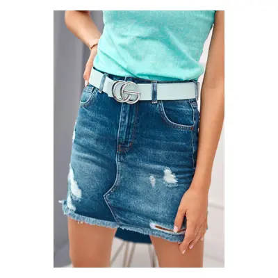 Desperate denim skirt in dark blue