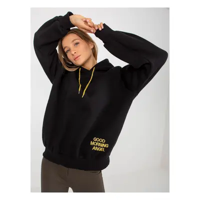 Black and gold hoodie with Diego