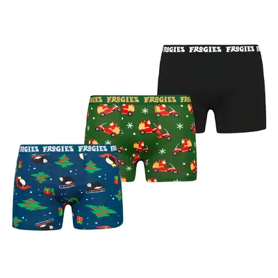 Men's boxers Merry Ride 3P Frogies Christmas