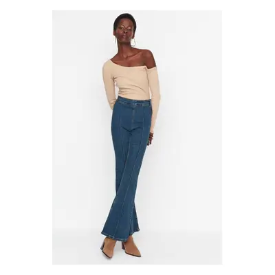 Trendyol Jeans - Blau - Egyenes