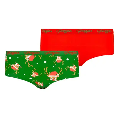 Women's panties Deer 2P Frogies Christmas