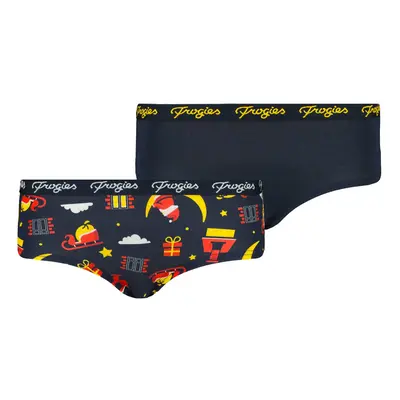 Women's panties Santa Moon 2P Frogies Christmas