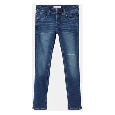 Dark blue boys' jeans name it Theo - unisex