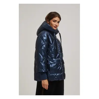 Metal quilted jacket