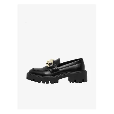 Black Women Moccasins ONLY Betty - Women