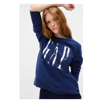 GAP Sweatshirt with metallic logo - Women