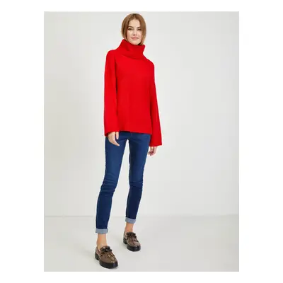 Orsay Red Ladies Sweater - Nők