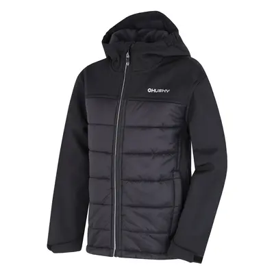 Children's softshell filled jacket HUSKY Swany K black