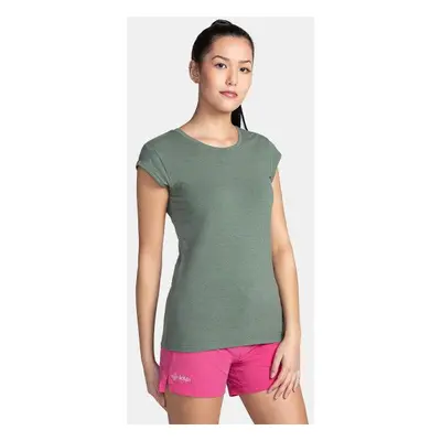 Women's cotton T-shirt Kilpi PROMO-W Dark green