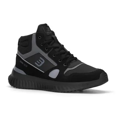 DARK SEER Black Men's Black Sneakers