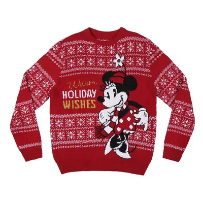 KNITTED JERSEY CHRISTMAS MINNIE