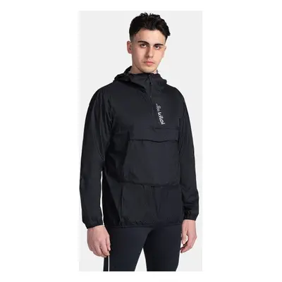 Men's lightweight anorak jacket Kilpi ANORI-M Black