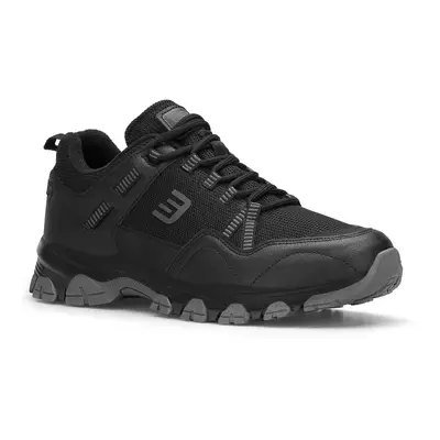 DARK SEER Black Smoked Men's Outdoor Trekking Boots.