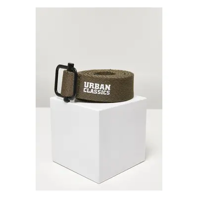 Industrial Canvas Belt 2-Pack Black/Olive