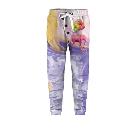 Mr. GUGU & Miss GO Unisex's Joggers J-K1623 Violet