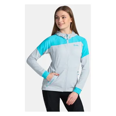 Women's technical sweatshirt Kilpi MEMPHIS-W Light gray