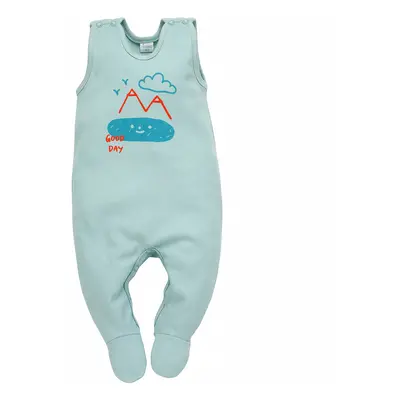 Pinokio Kids's Orange Flip Sleepsuit