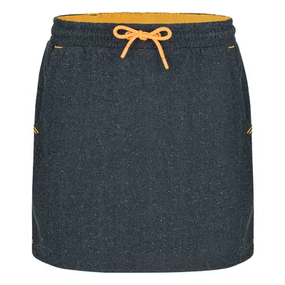 Women's skirt LOAP EDENA Dark grey/Orange