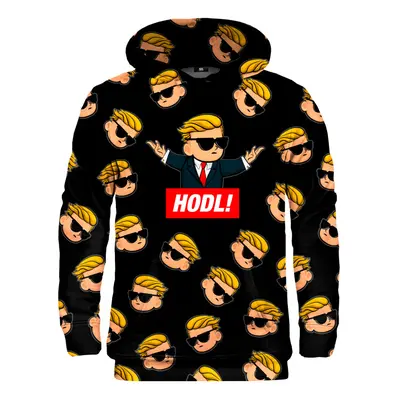 Mr. GUGU & Miss GO Unisex's Hodl Hoodie H-K2179