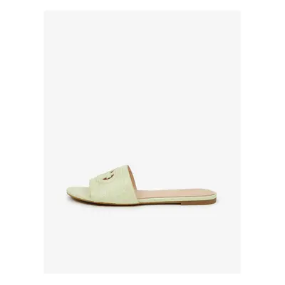 Light Green Slippers Guess Tashia - Ladies