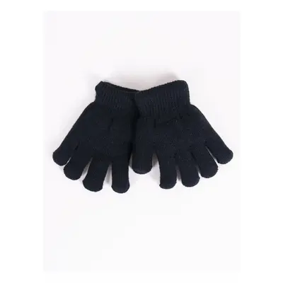 Yoclub Kids's Boys' Five-Finger Double-Layer Gloves RED-0104C-AA50-001