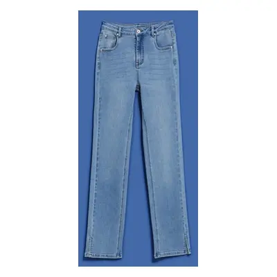 WOMEN'S JEANS L-JE-4025 BLUE