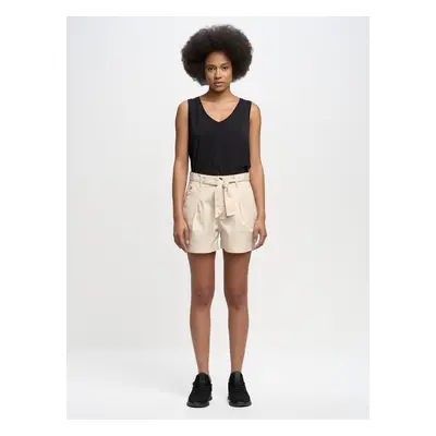 Big Star Woman's Shorts Gold