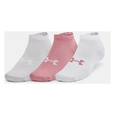 Under Armour Socks UA Essential Low Cut 3pk-PNK - Unisex