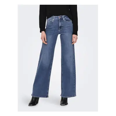 Blue Women's Wide Jeans ONLY Madison - Nők