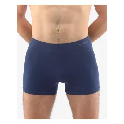 Men's Boxers Gino seamless bamboo blue