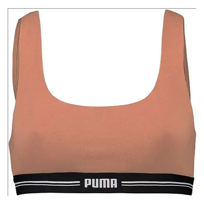 Women's sports bra Puma brown