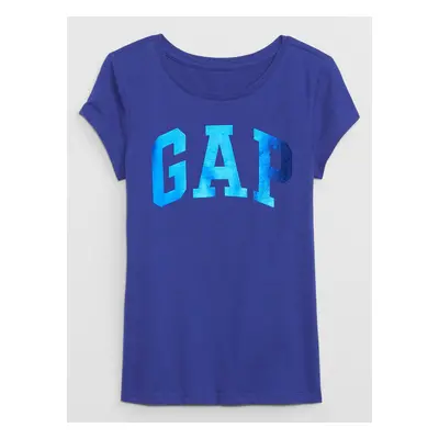 GAP Children's T-shirt with metallic logo - Girls