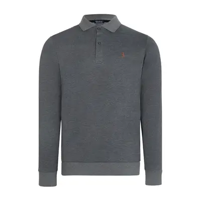 V4007 DEWBERRY MEN'S SWEATSHIRT-DARK ANTHRACITE